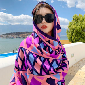 Sanya Seaside Holiday Shawl Scarf Scarf Women's Summer Travel